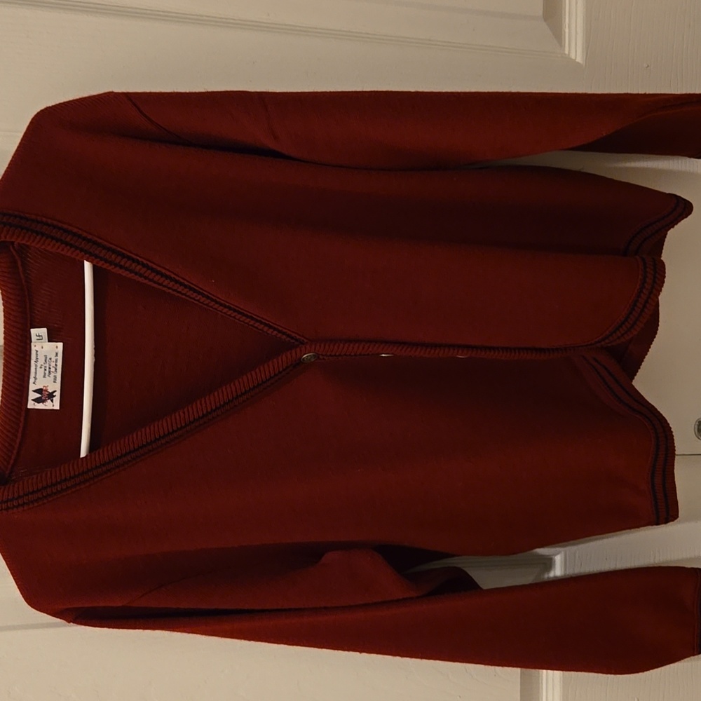 Vtg American Airlines flight attendant cardigan uniform sz large